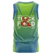 Unisex 150 GSM Flashed V Fabric Performance Sublimation Tank | https://www.bestnamebadges.com