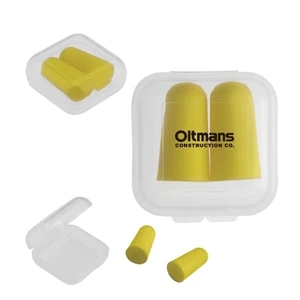 Earplugs in Square Case
