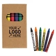 6-Piece Crayon Set | https://www.bestnamebadges.com