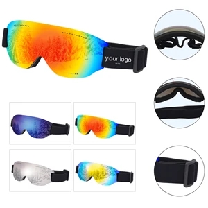 Single-layer Ski Frame Glasses For Children In Winter