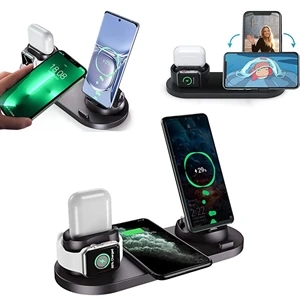 6 in 1 Wireless Charging Station