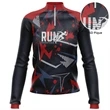 Women's 75D Pique Sublimation Quarter Zipper Turtleneck | https://www.bestnamebadges.com