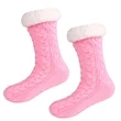 Fleece Non Slip Christmas Fuzzy Socks | https://www.bestnamebadges.com