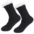 Fleece Non Slip Christmas Fuzzy Socks | https://www.bestnamebadges.com