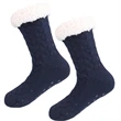 Fleece Non Slip Christmas Fuzzy Socks | https://www.bestnamebadges.com
