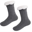 Fleece Non Slip Christmas Fuzzy Socks | https://www.bestnamebadges.com