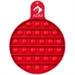 Round Fiddle Popper Silicone Sensory Toy | https://www.bestnamebadges.com