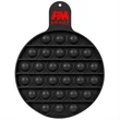 Round Fiddle Popper Silicone Sensory Toy | https://www.bestnamebadges.com
