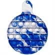 Round Fiddle Popper Silicone Sensory Toy | https://www.bestnamebadges.com