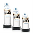 Lauder VividPrint™ Award on Base - Black | https://www.bestnamebadges.com