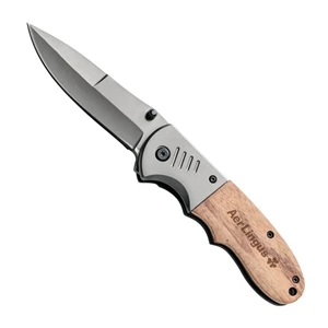Katmai Pocket Knife with Rosewood Handle | https://www.bestnamebadges.com