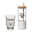 Shantiro Borosilicate Tumbler Set | https://www.bestnamebadges.com