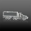 Crystal 18 Wheeler Award 3D | https://www.bestnamebadges.com