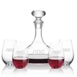 Stratford Decanter & Boston Stemless Wine | https://www.bestnamebadges.com