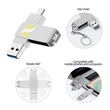 Type-c Mobile Phone Computer Dual-Use Metal Flash Drive | https://www.bestnamebadges.com