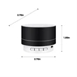 Wireless Mini Metal Bluetooth Speaker | https://www.bestnamebadges.com