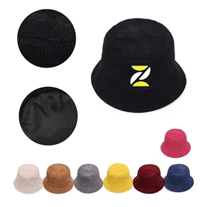 Unisex Corduroy Fisherman Hat