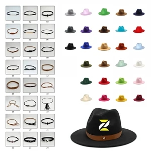 Jazz Top Hat Embroidered Logo