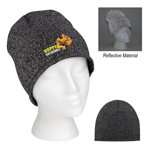 Reflective Beanie | https://www.bestnamebadges.com