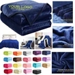 Fleece Fuzzy Microplush Blanket | https://www.bestnamebadges.com