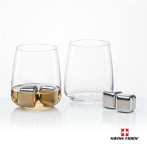 Swiss Force® S/S Ice Cubes & 2 Dunhill Tasters | https://www.bestnamebadges.com