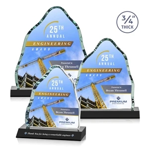 Dunwich VividPrint™ Award - Black | https://www.bestnamebadges.com