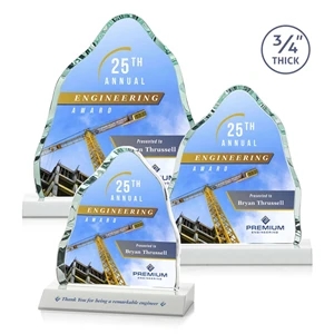 Dunwich VividPrint™ Award - White | https://www.bestnamebadges.com