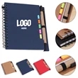 Spiral Steno Notebook With Sticky Notes & Pen | https://www.bestnamebadges.com