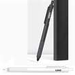 Rubber Coated Pen | https://www.bestnamebadges.com