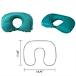 Inflatable U-Shaped Neck Pillow | https://www.bestnamebadges.com