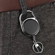 Retractable Carabiner Tape Measure Badge Reel | https://www.bestnamebadges.com