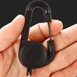 Retractable Nylon Ribbon Badge Reel | https://www.bestnamebadges.com