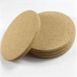 Cork Round Edge Coaster | https://www.bestnamebadges.com