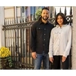 Unisex Hyannis Snap Shacket | https://www.bestnamebadges.com