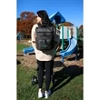 Reagan Recycled rPET Diaper Backpack | https://www.bestnamebadges.com