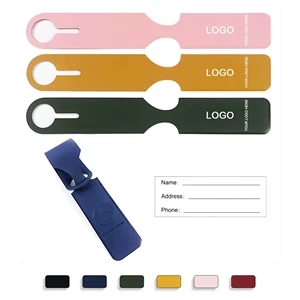 Leather Luggage Tag