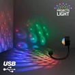 USB Party Light Mini Disco Ball, 9 Settings | https://www.bestnamebadges.com