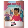 Coloring Book - Diversity is Wonderful | https://www.bestnamebadges.com