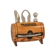 4-Piece Barrel Wine Tool Set | https://www.bestnamebadges.com