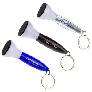 Swab Microfiber Earbud & Screen Cleaner with Key Ring | https://www.bestnamebadges.com