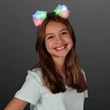 Flower Ears Color Change LED Headband | https://www.bestnamebadges.com