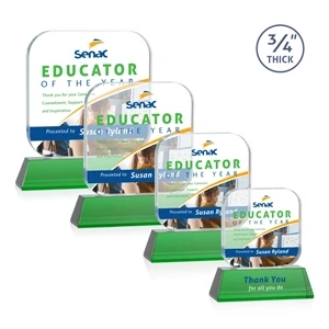 App VividPrint™ Award on Newhaven - Green | https://www.bestnamebadges.com