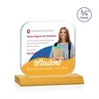 App VividPrint™ Award - Amber | https://www.bestnamebadges.com