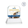 App VividPrint™ Award on Newhaven  - Clear | https://www.bestnamebadges.com