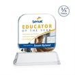 App VividPrint™ Award on Newhaven  - Clear | https://www.bestnamebadges.com