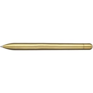Baronfig Squire Precious Metals Brass Pen | https://www.bestnamebadges.com