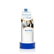 Lauder VividPrint™ Award on Base - Blue | https://www.bestnamebadges.com
