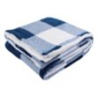 Microfiber Plaid Sherpa Blanket | https://www.bestnamebadges.com