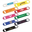 Paddle Style Powder Coated Steel Bottle Opener | https://www.bestnamebadges.com
