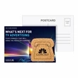 Post Card with Phone Shaped Cork Coaster | https://www.bestnamebadges.com